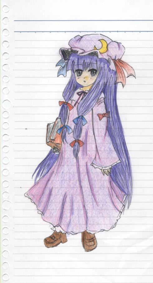 手書きパチュリー