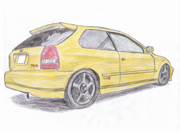 HONDA シビック タイプR EK9 カラー