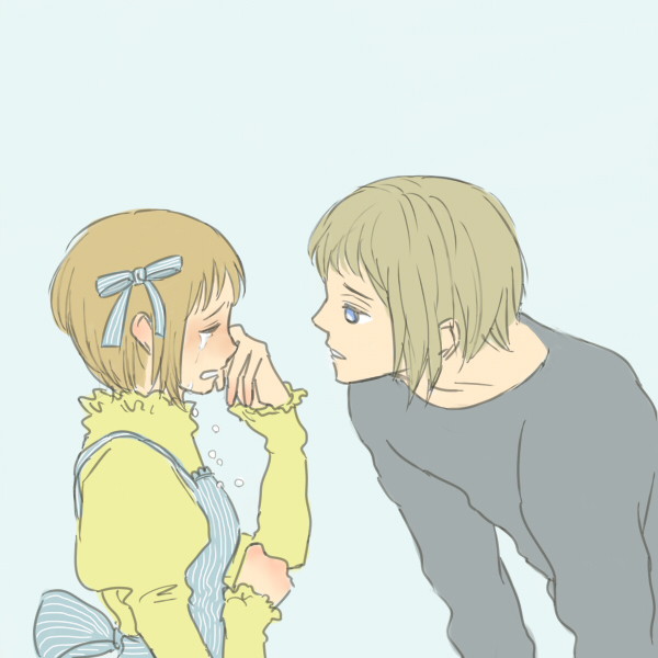 どうして泣いているのだ？