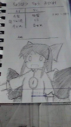 落書き程度
