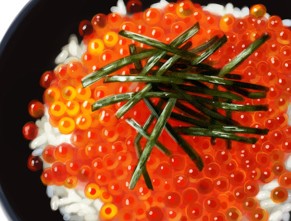イクラ丼
