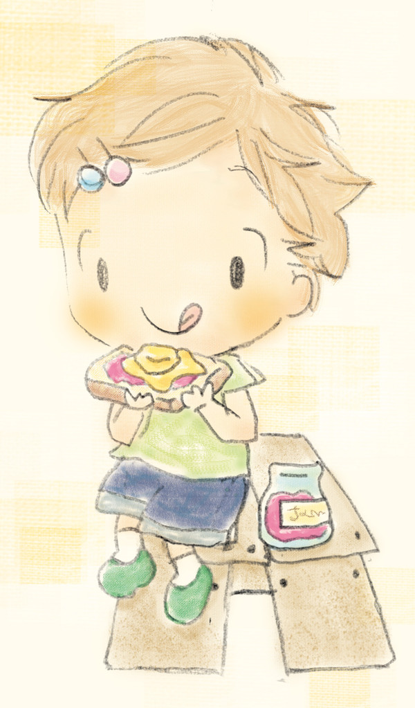 バタージャムぱん