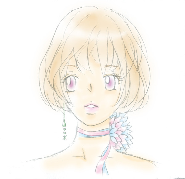 ショートボブの女の子