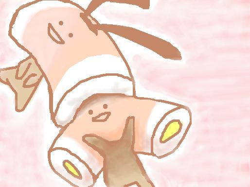 ちくたんにはいろうとするちくたん