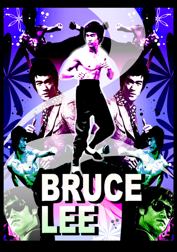 blue X blues X bruce lee