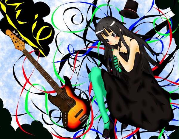 けいおん！の黒髪の子