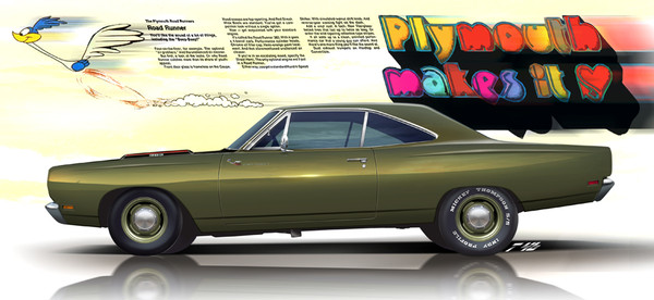 1969 Plymouth RoadRunner SixPack
