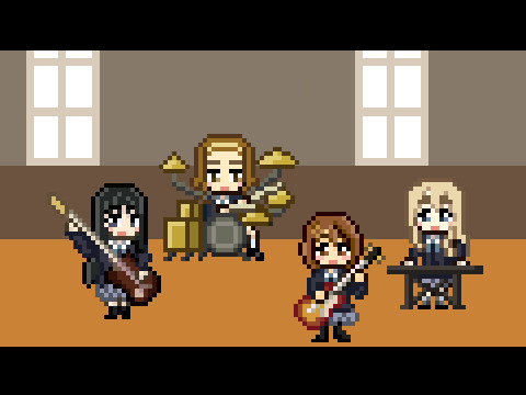 けいおん! ドット絵