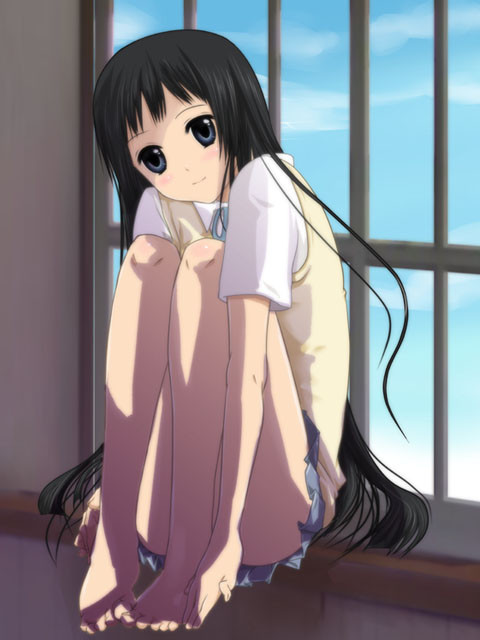 窓際にて