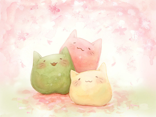 三色ねこ