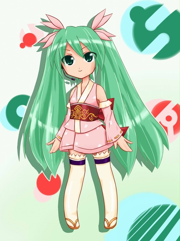 初音ミク　Ver.着物　かな