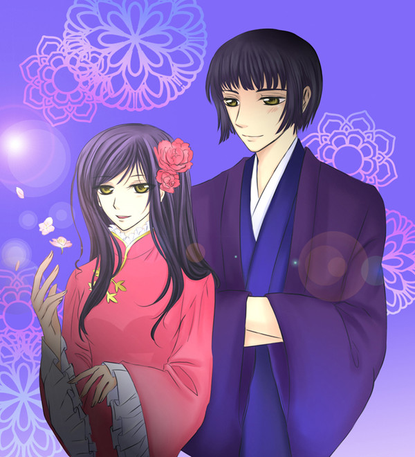 菊さんと灣ちん