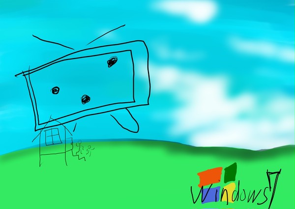 win7壁紙(デフォルト)