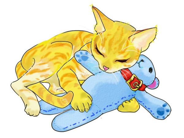 黄ねこと青くま