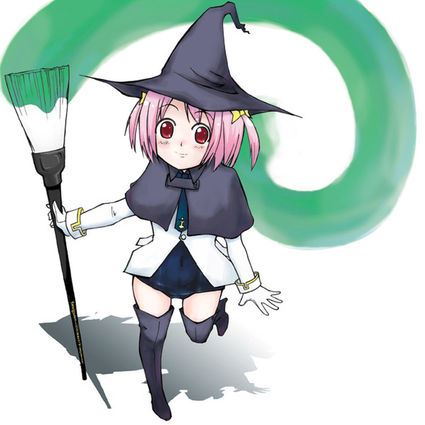 旧スク魔女っ子