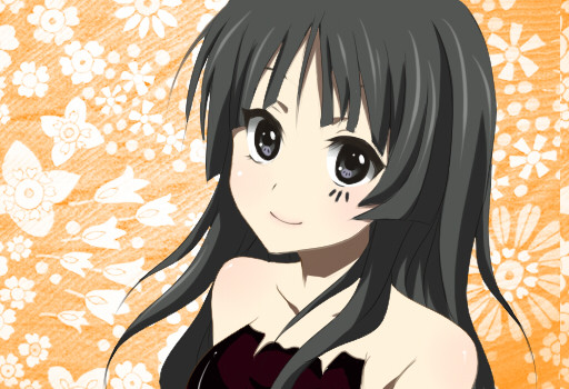 澪らしきものを描いてみた