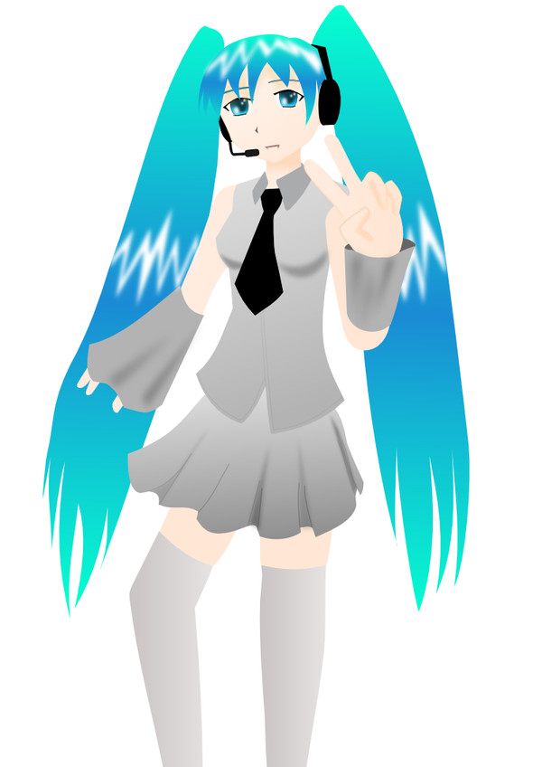 はつね　みく from ヴォカロイド