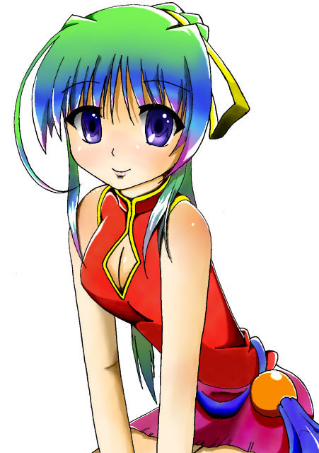 友人が描いた「シンシア」の線画を塗ってみた