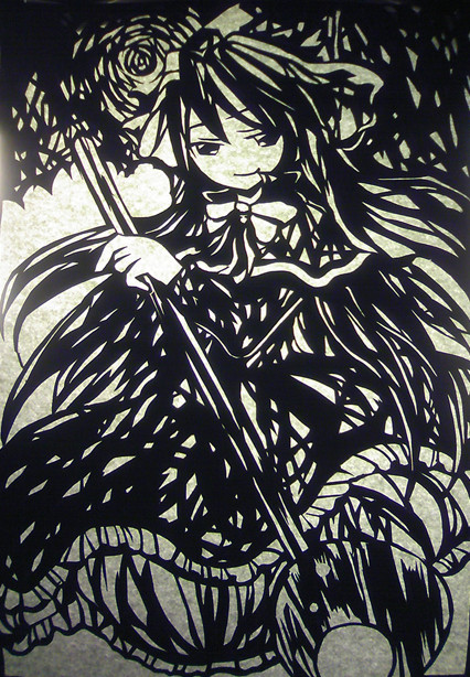 【切り絵】WANTED!!