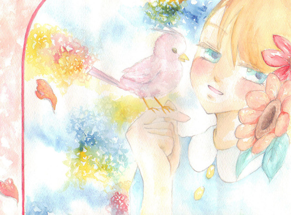 小鳥と少女
