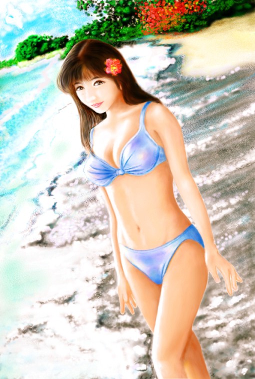 まんぼう島にて