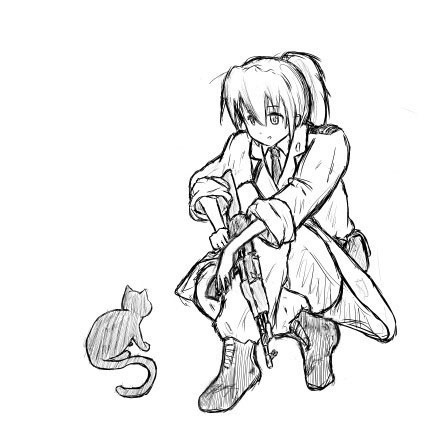 猫と軍人