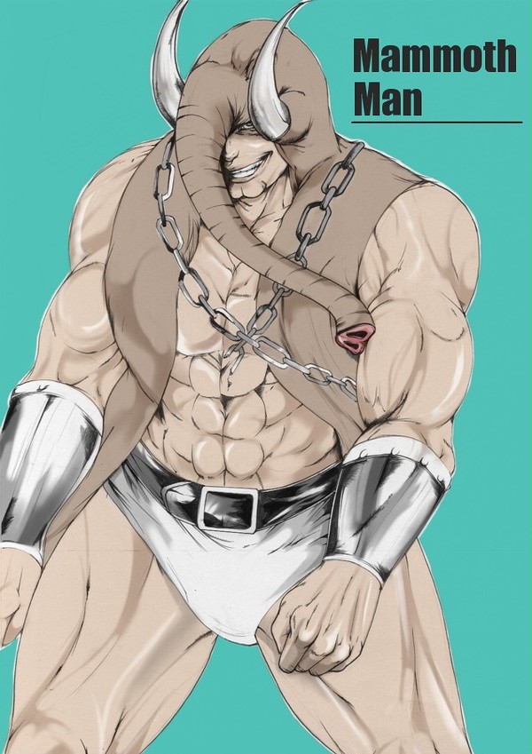 ゲゲェ～!!象の超人!!