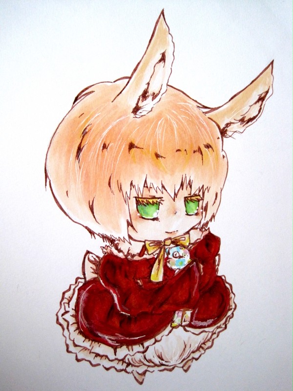ウサギの仔