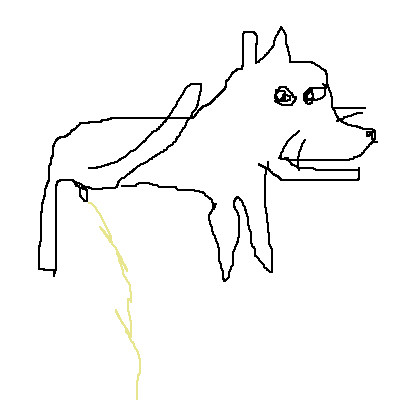 ションベン犬