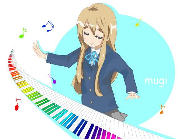 虹色キーボード