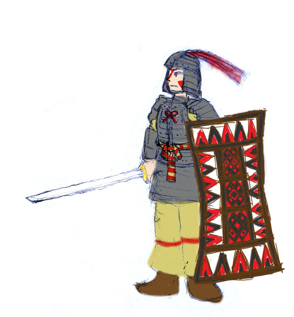 古墳時代兵士