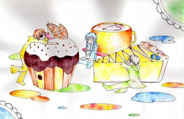 お菓子な感じ。