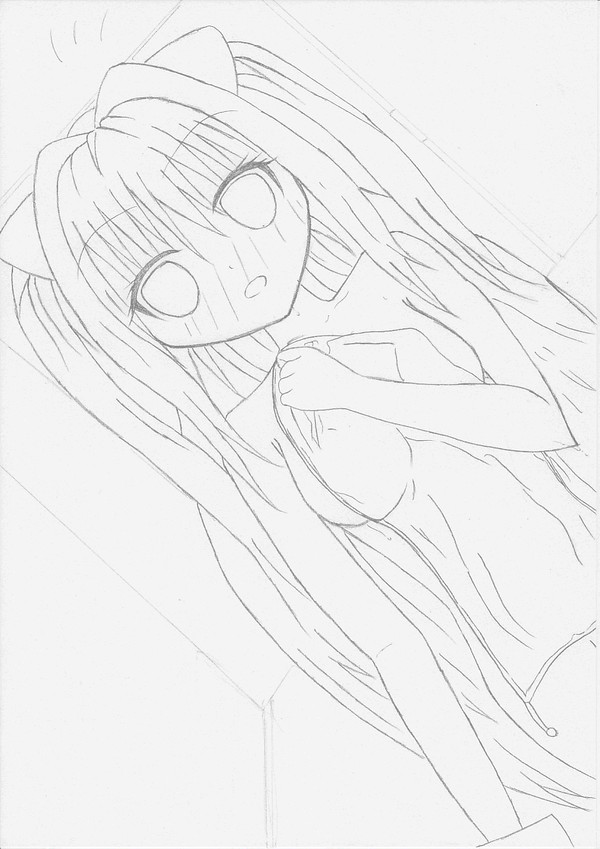 お風呂上り？なヤミちゃんを描いてみた。