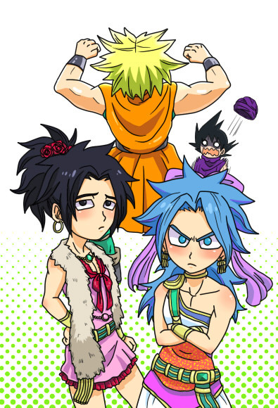 嫁と嫁と嫁のコス