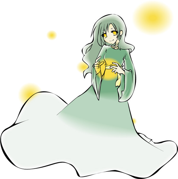 緑。
