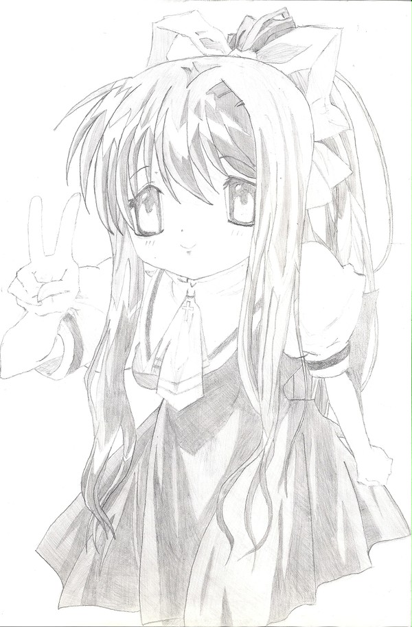観鈴模写