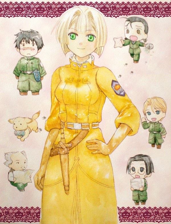 少尉とちまっこい仲間達