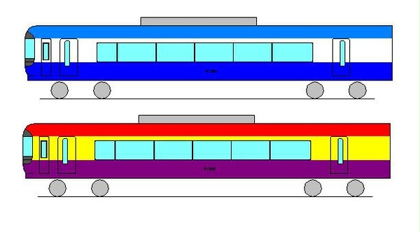 架空の特急電車