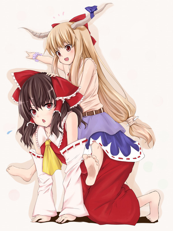 お馬さんごっこ