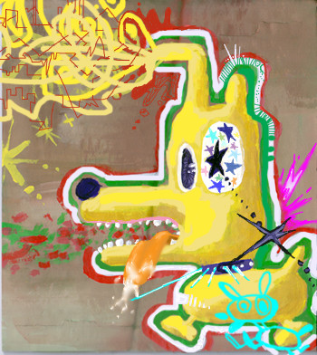 途中
