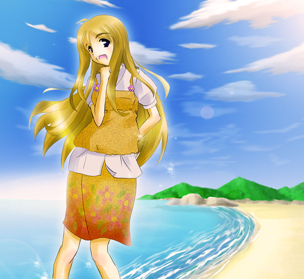 けいおん、つむぎ描いてみた。