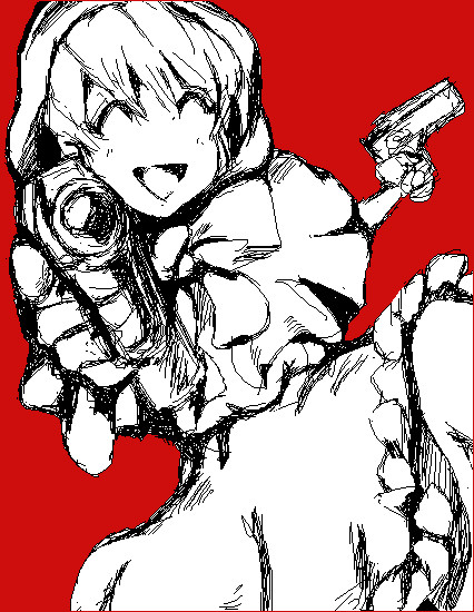 「いやーん狼さんこわぁーいｗ」