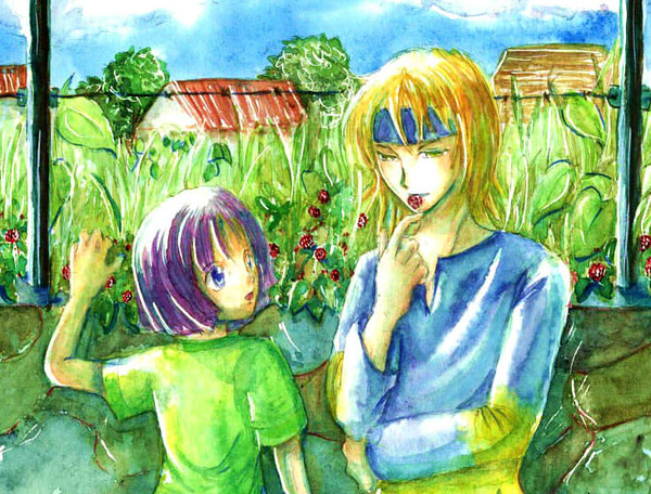マツバさんとツクシくん