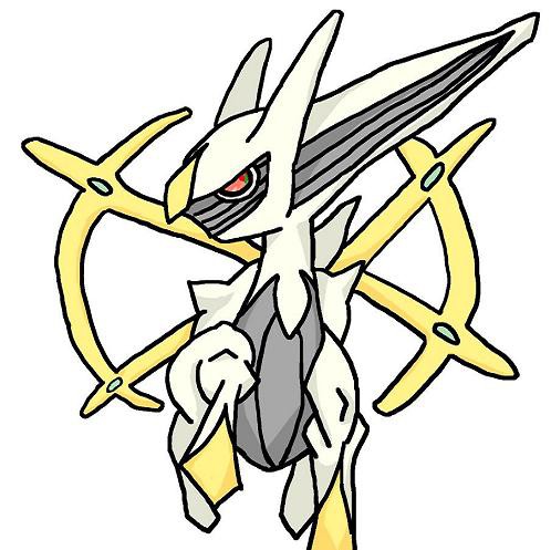 アルセウス描いてみた