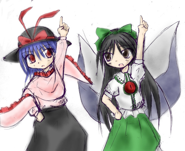 イクさんとお空さん