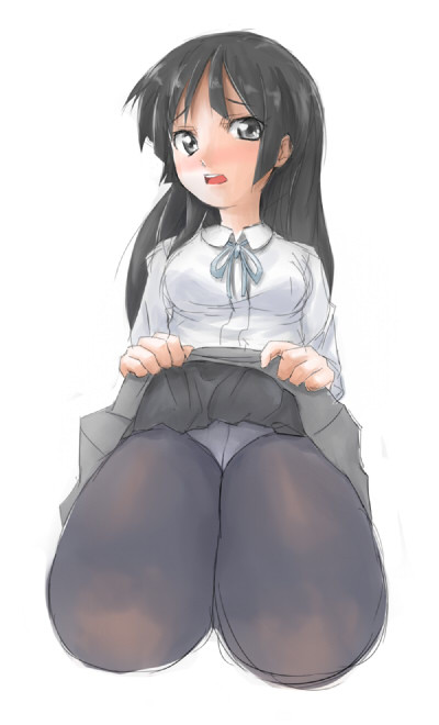 [けいおん！]穿かせてみた[秋山澪]