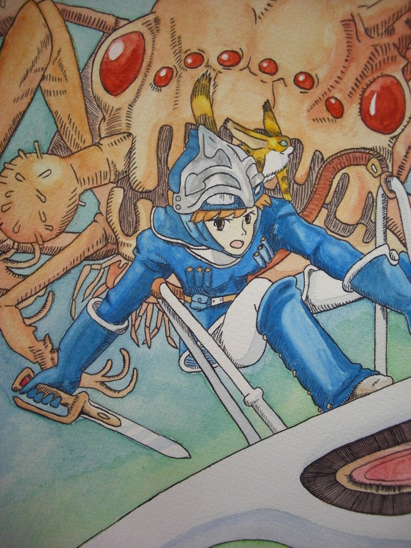 風の谷のナウシカ　模写