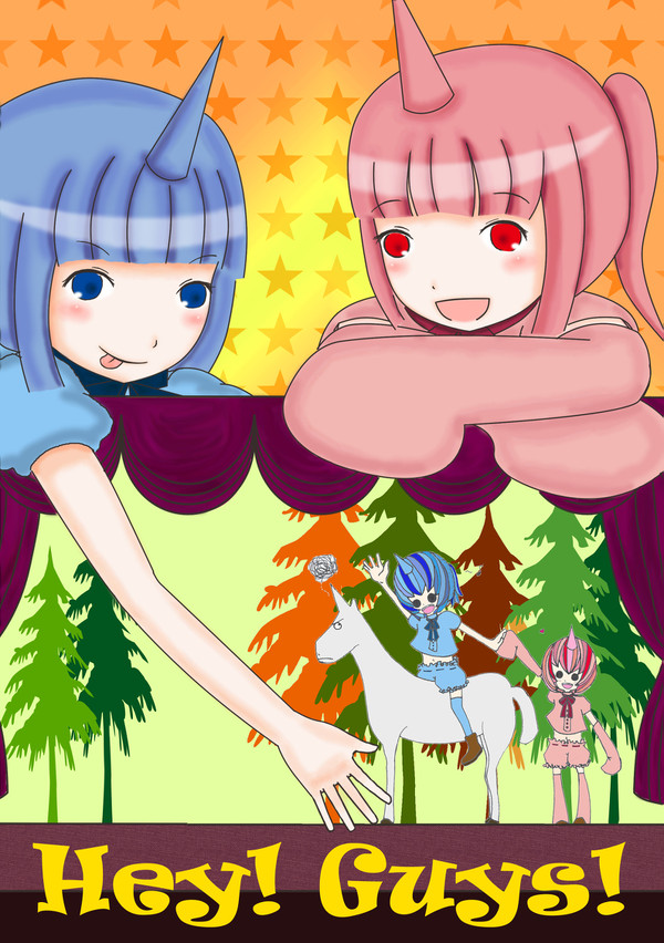 台湾で同人本の絵 chikusho