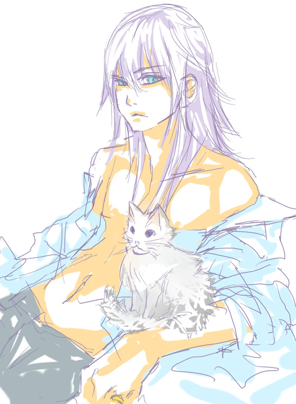 rikuと猫