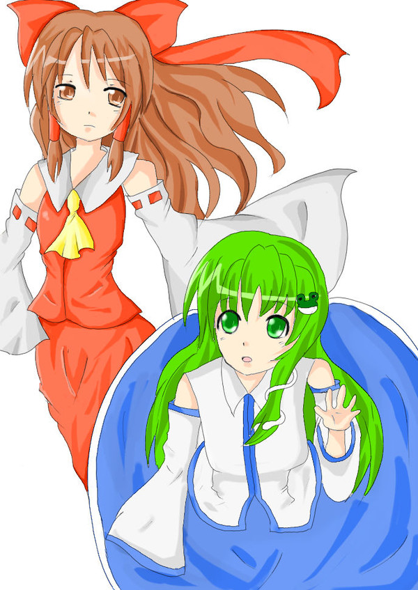 霊夢＆早苗さん